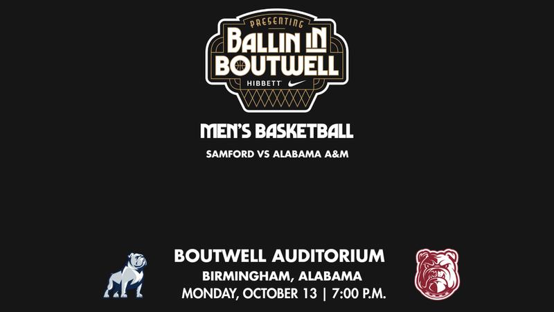 Men's Basketball Matches Up With Alabama A&M In Ballin in Boutwell Exhibition Game