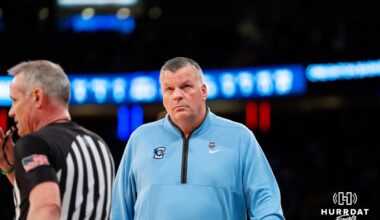Creighton Bluejay head coach Greg McDermott looks to the scoreboard against the DePaul Blue Demons during the Big East Basketball Tournament, Thursday, March 14, 2025, in New York, New York. Photo by Jordan Arnold.