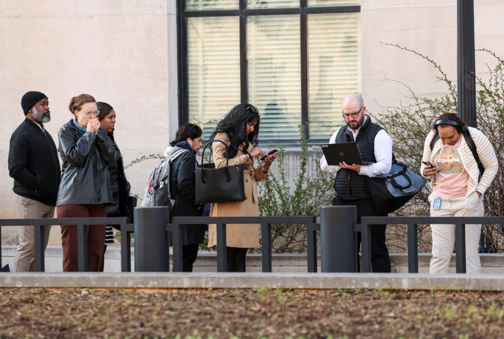 Trump administration begins to cut 10,000 jobs at HHS, in Washington