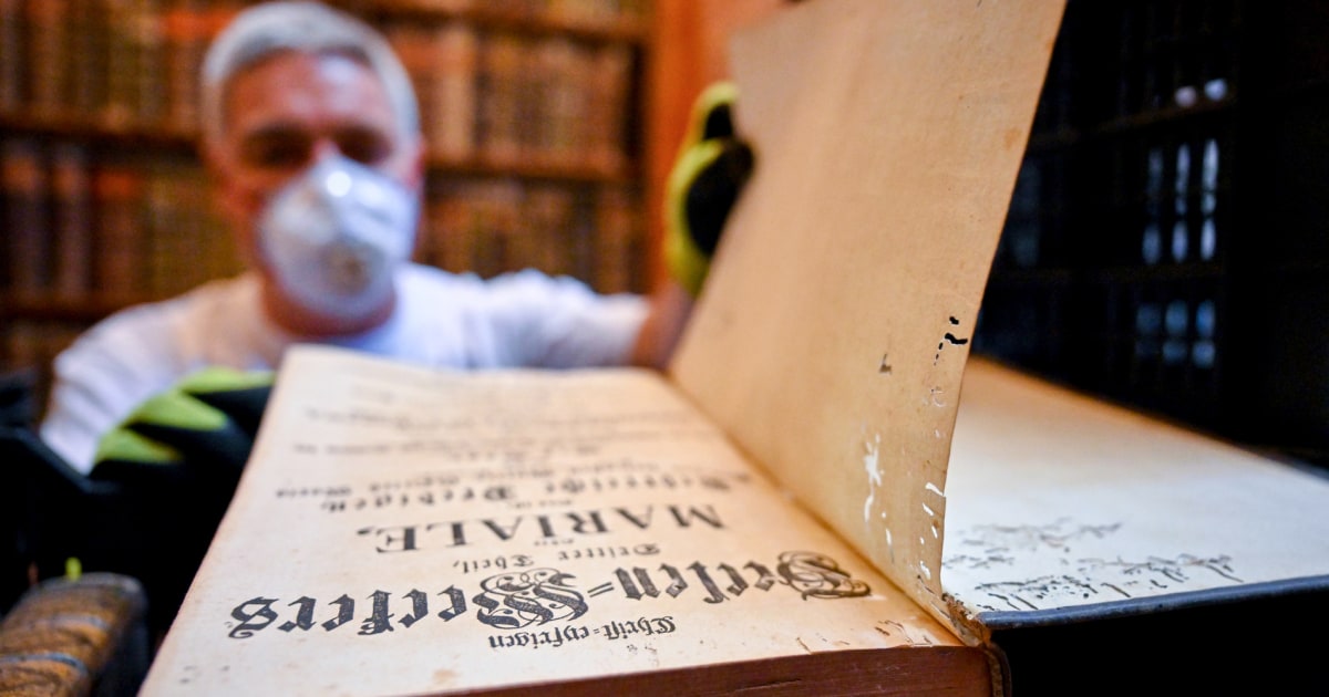 Hungary's oldest library is fighting to save 100,000 books from a beetle infestation