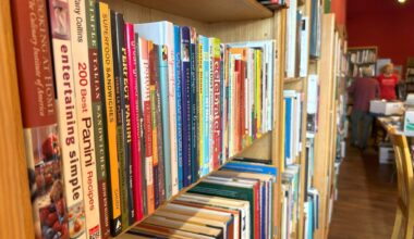Childrens books remain a popular draw at the Friends of Sequim Library sale on the second Saturday of each month at Rock Plaza. Organizers said they plan to increase opportunities to purchase materials this year. (Matthew Nash/Olympic Peninsula News Group)