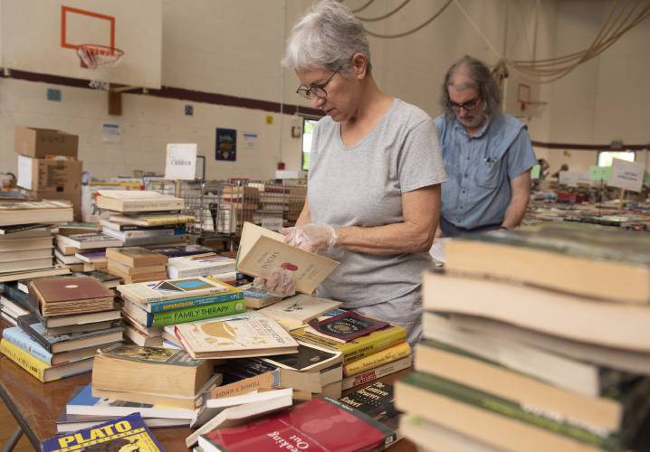 The Amherst  League of Women Voters will hold its annual book sale at Fort River Elementary School, 70 South East St., July 25 to July 27 and Aug. 2 and 3. 