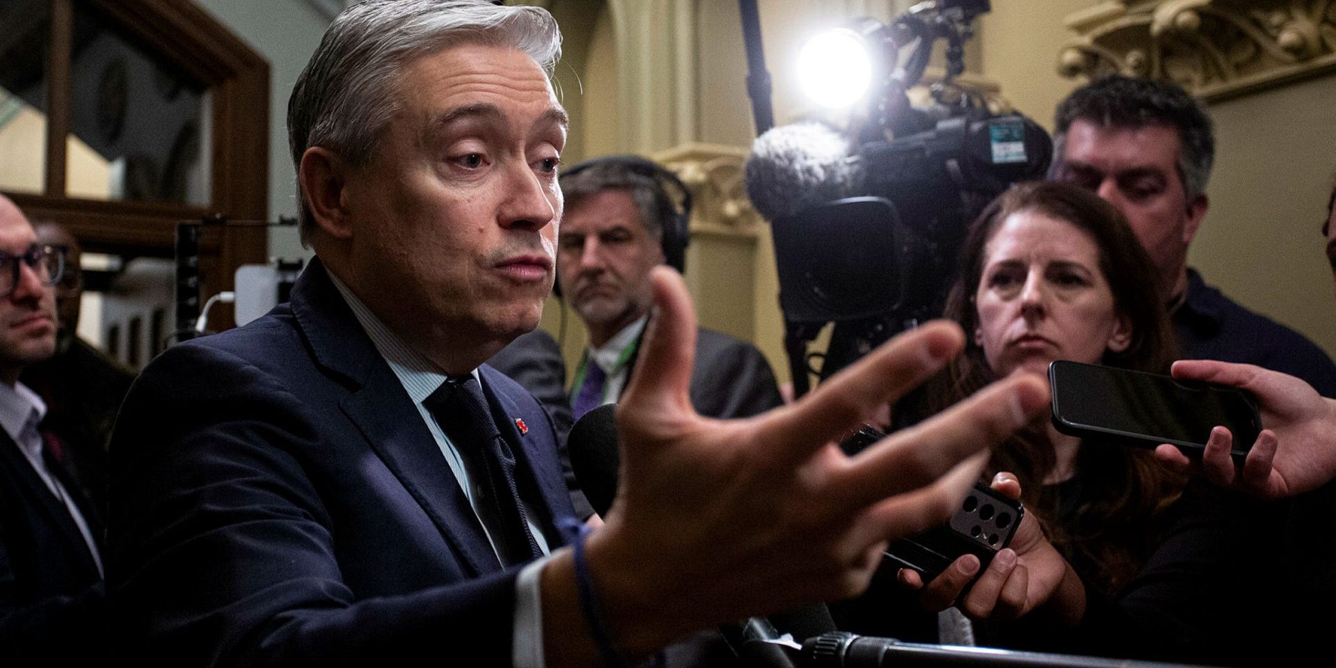 Innovation Minister François-Philippe Champagne,