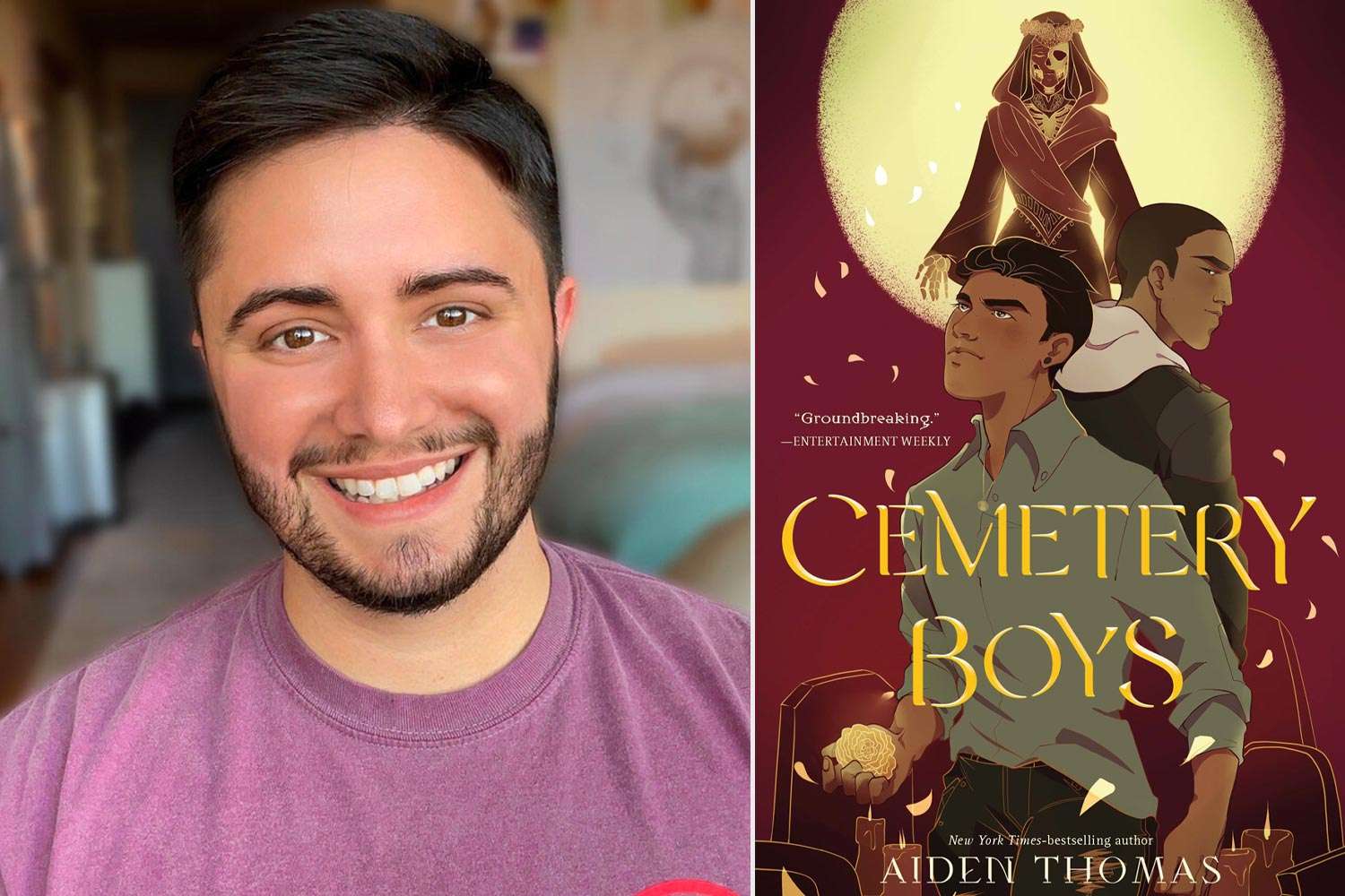 'Cemetery Boys' Author Aiden Thomas Reflects on Trans, Queer and Latino Rep in Fiction (Exclusive)