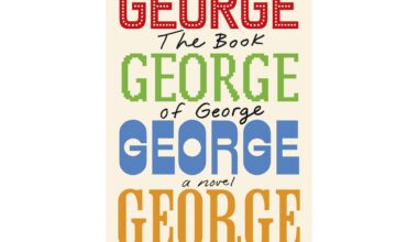 A cynic’s struggles: ‘The Book of George’ wins Gabe Hudson Prize