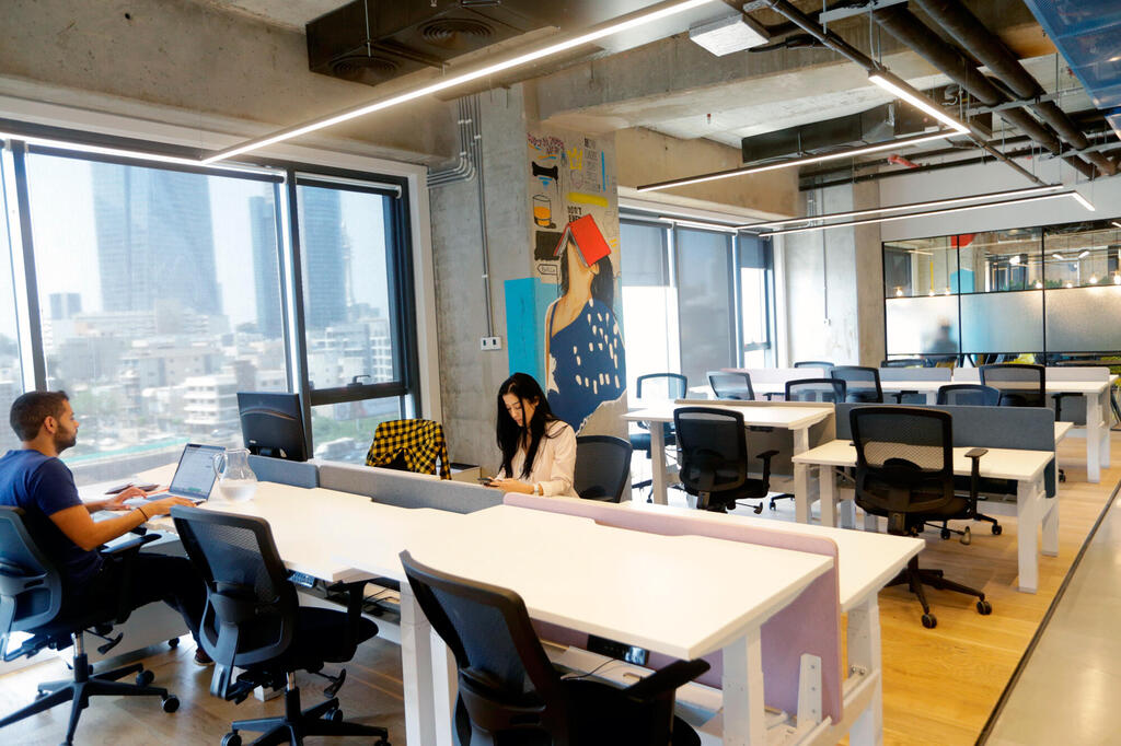 High-tech workspace. (Photo: Amit Shaal) מתחם BE ALL חלל עבודה הייטק