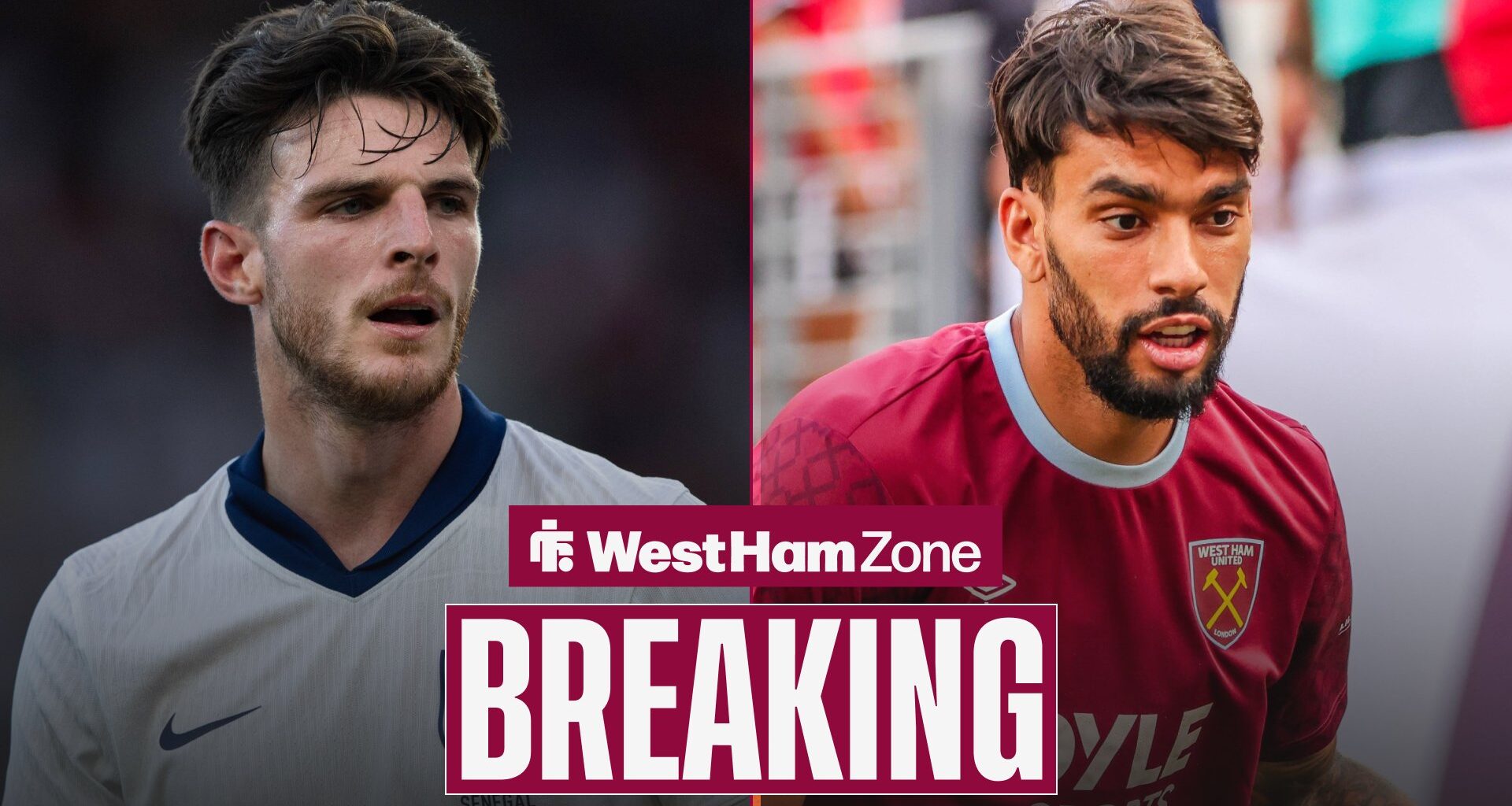 Declan Rice reacts as Lucas Paqueta posts for first time since FA charges cleared