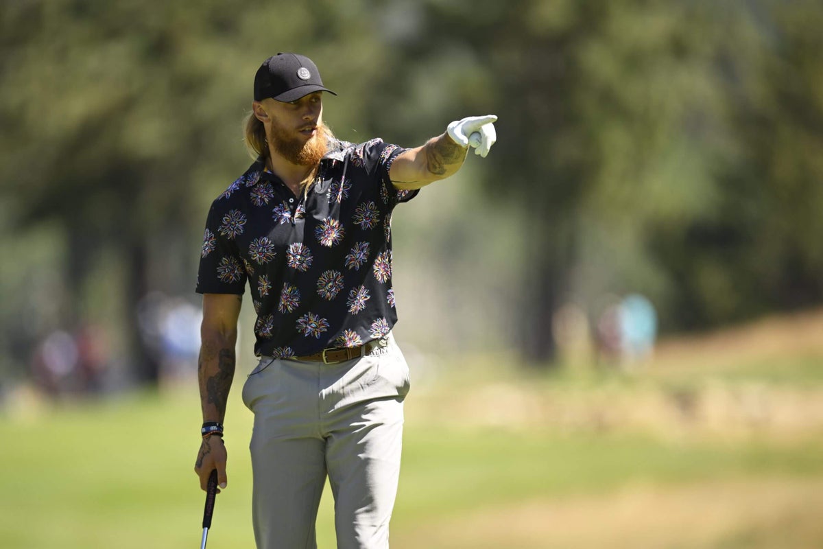 49ers’ George Kittle is enjoying his golf debut, eagerly awaiting training camp