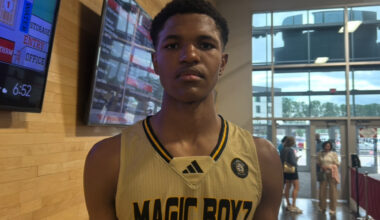 Five-star forward Cameron Williams previews official visits, updates recruitment