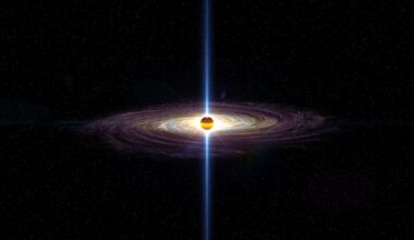 Scientists Capture Record Breaking Brightening From Distant Black Hole Collision