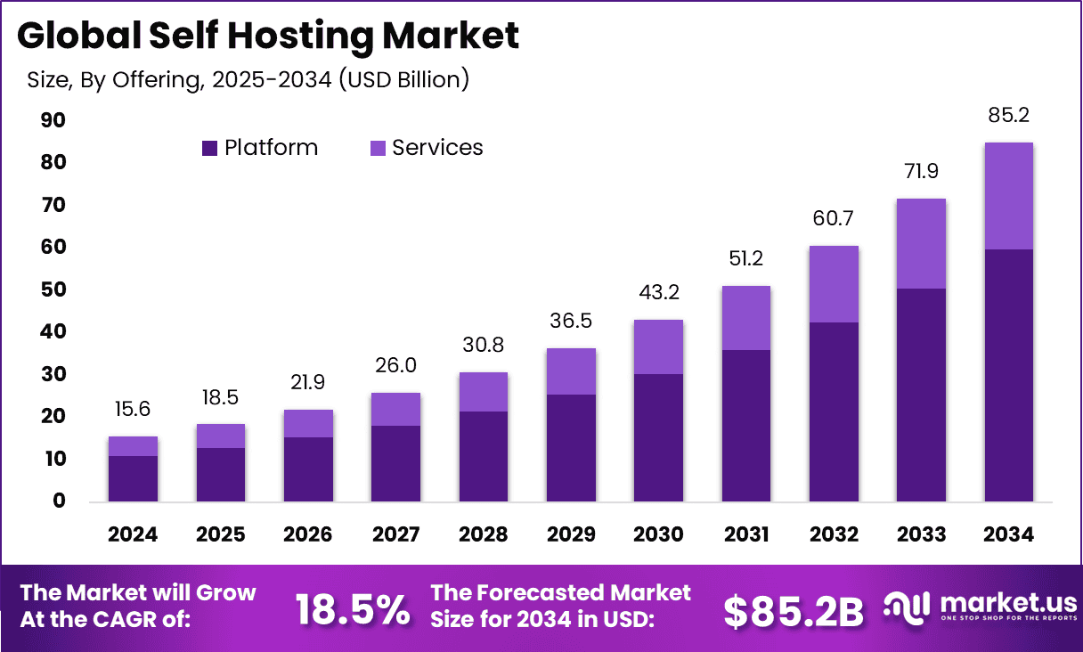 Self Hosting Market size