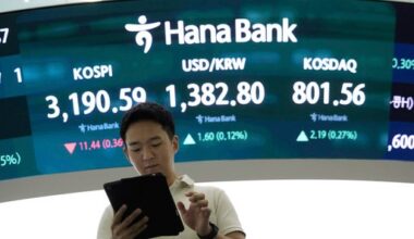 Asian shares mostly finish higher although worries continue over Trump's tariffs