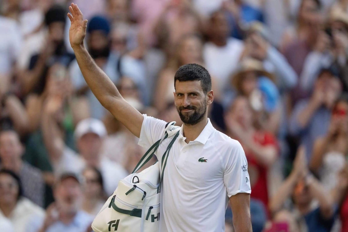 Novak Djokovic plans to play Wimbledon ‘for sure’ after semifinal loss to Jannik Sinner