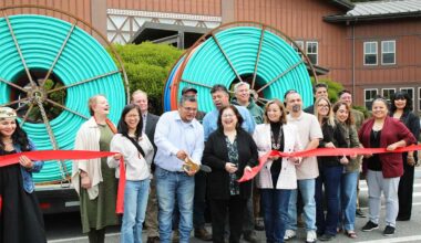 Yurok Tribe broadband ribboncutting