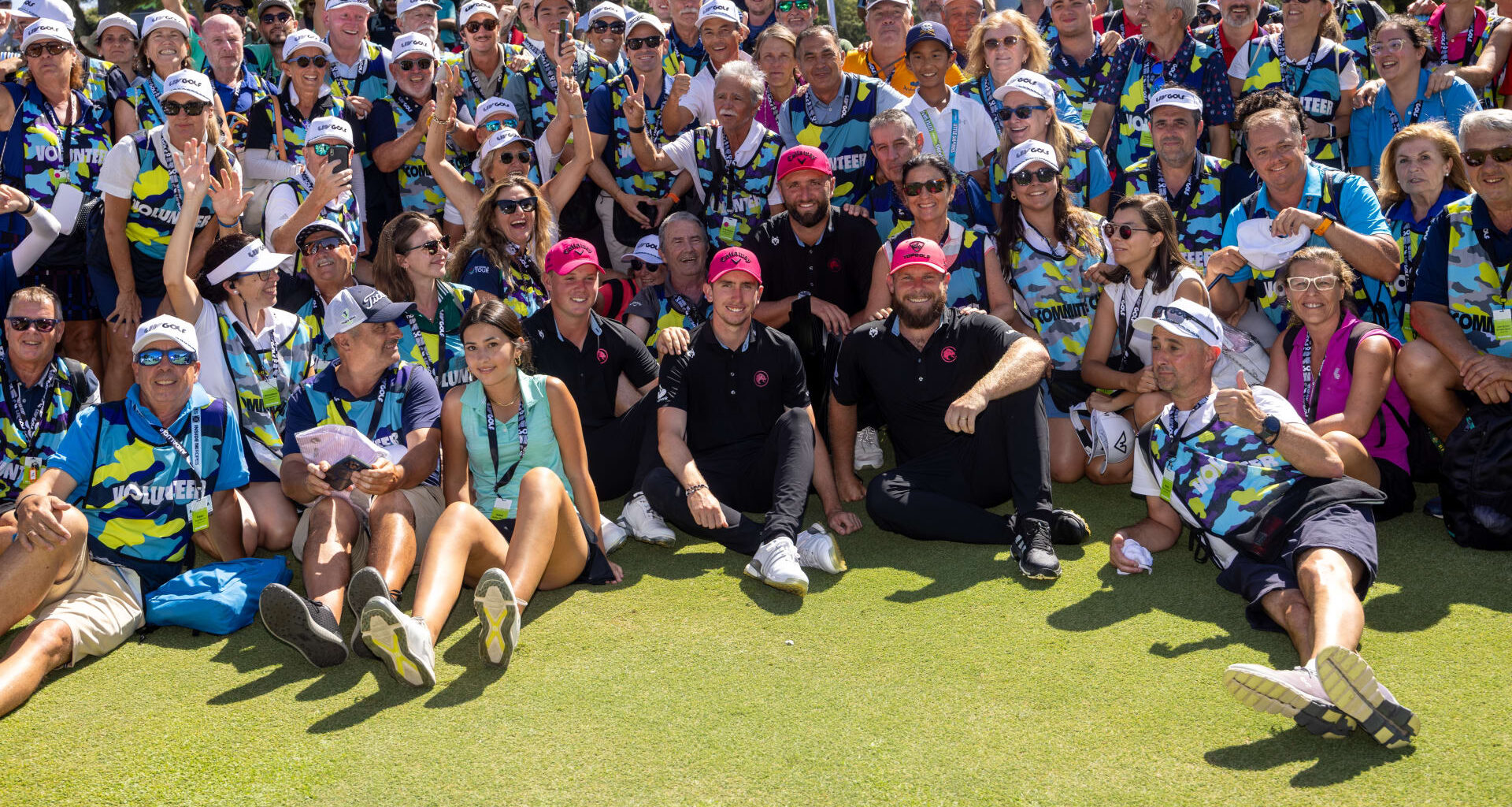 Ripper GC gold club cover is seen during the final round of LIV Golf Andalucía at Real Club Valderrama on Sunday, July 13, 2025 in San Roque, Spain. (Photo by Matthew Harris/LIV Golf)