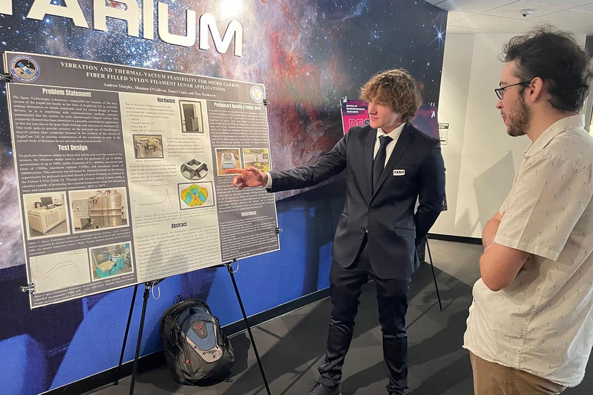 Embry-Riddle Students Share Research With Community at Museum Event