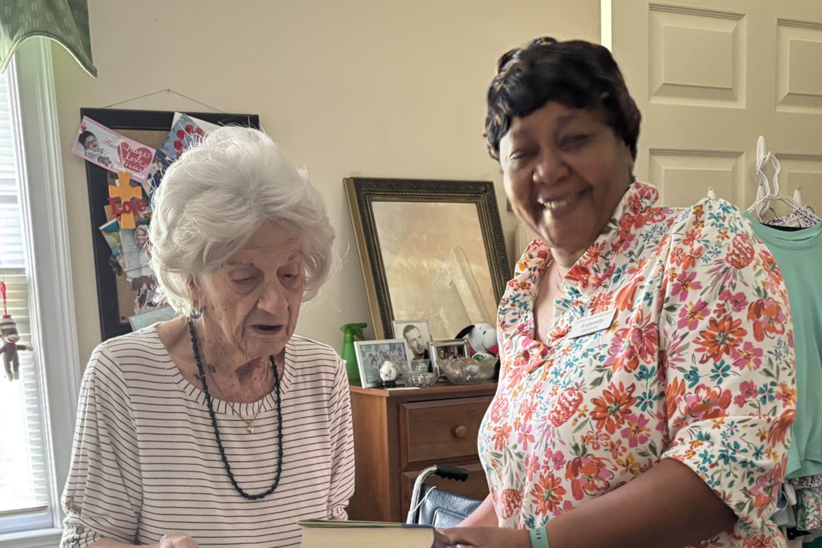 Statesboro Library's Anglenette Godbolt spreads joy and connection to seniors through books