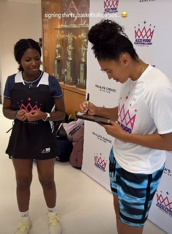 Azzi Fudd Instagram story (credits: azzi35/ Instagram)