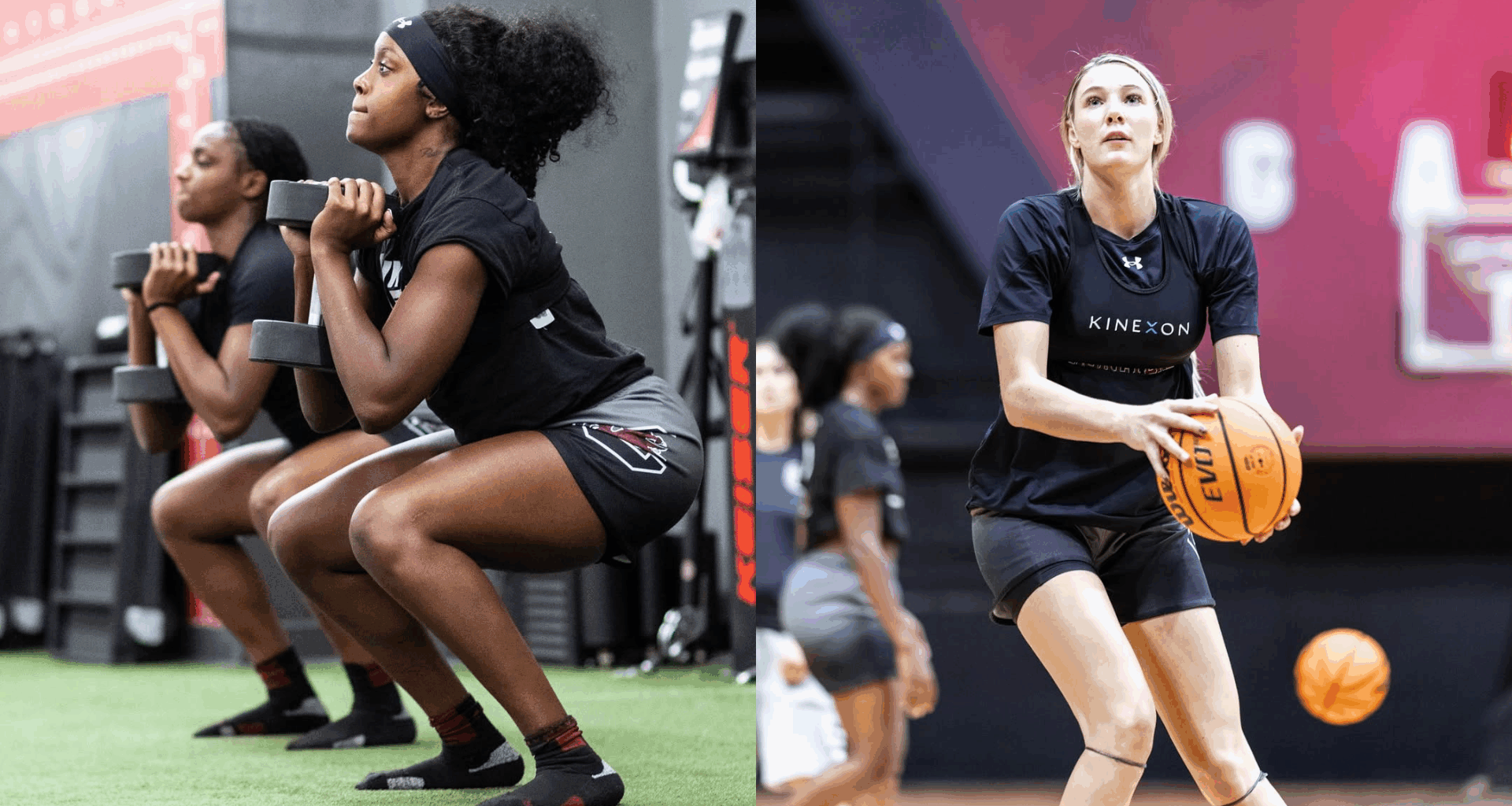 Chloe Kitts, Tessa Johnson, Raven Johnson and More South Carolina Stars Show Off ‘Champion Work’ at Training