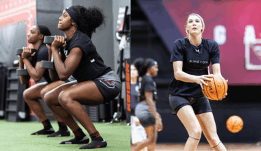 Chloe Kitts, Tessa Johnson, Raven Johnson and More South Carolina Stars Show Off ‘Champion Work’ at Training
