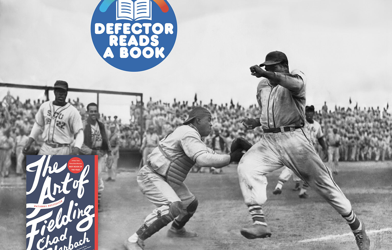 Defector Reads A Baseball Book