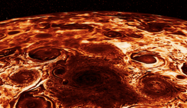 Unusual Plasma Waves Above Jupiter’s North Pole