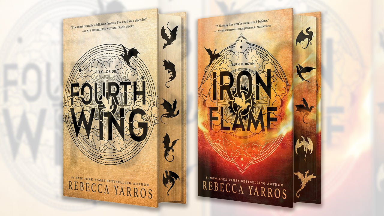 Fourth Wing and Iron Flame’s Sprayed-Edge Special Editions Are 30% Off to Preorder on Amazon Today