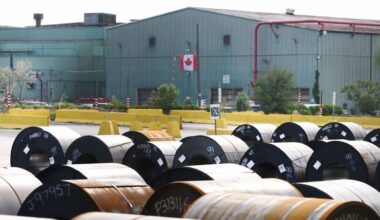 Stocks drop after Trump announces 35% tariff on Canada