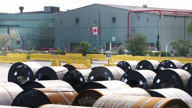 Stocks drop after Trump announces 35% tariff on Canada