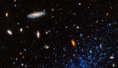 A variety of galaxies are seen in this JWST image. Astronomers are hunting for ancient pristine galaxies that confirm our understanding of the Universe and the Big Bang. Image credit: NASA, ESA, CSA, Kristen McQuinn (STScI