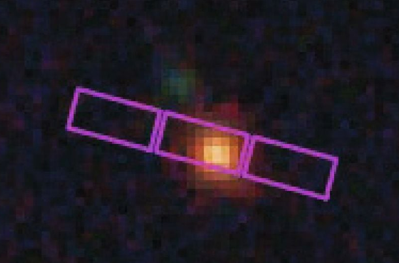 little red dot up close