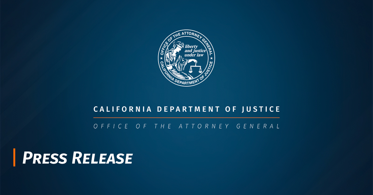 Attorney General Bonta Co-Leads Lawsuit Challenging Trump Administration Rule That Would Make It Harder for Americans to Obtain Health Coverage Under the ACA | State of California - Department of Justice