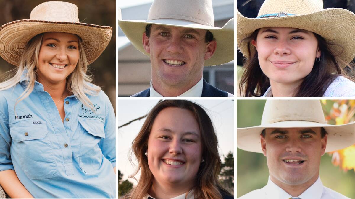 Clockwise: Hannah Bamford, Sam Parish, Bonnie Cox, Michael Purtle and Paris Capel. Picture supplied.