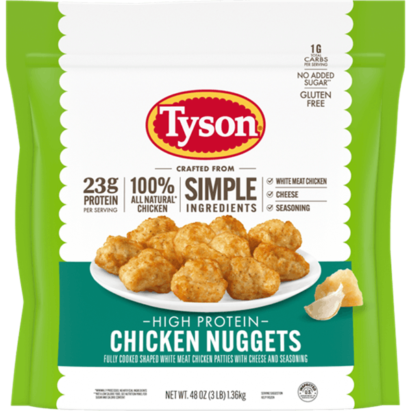 Tyson Simple Ingredients Nuggets introduced