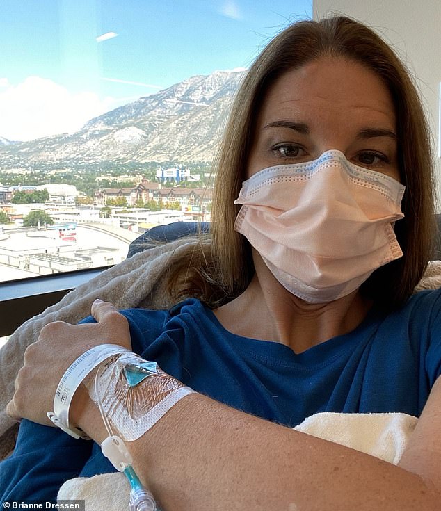 Brianne Dressen, then 39, received a single vaccine dose in AstraZeneca ¿s Utah trials in November 2020
