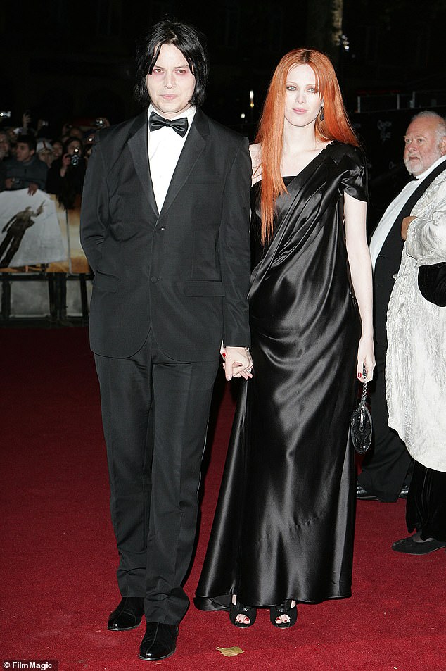 White shares Henry and daughter Scarlett, 19, with his ex-wife model and singer Karen Elson, 46;  Pictured in London in October 2008