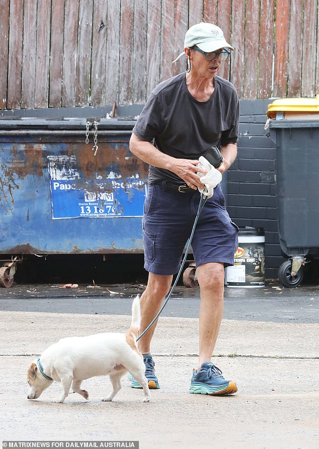 When he was pictured in March, Serious appeared unwell. He is said to have lymphoma
