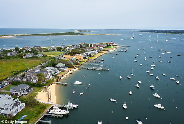 U.S. Immigration and Customs Enforcement agents and other federal agents arrested 40 people in Nantucket (pictured above) and Martha's Vineyard during a series of raids May 27