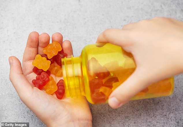Florida-based doctor Meghan Martin alerted moms and dads to the dangers of the popular vitamins in a video posted this week to TikTok (stock image)