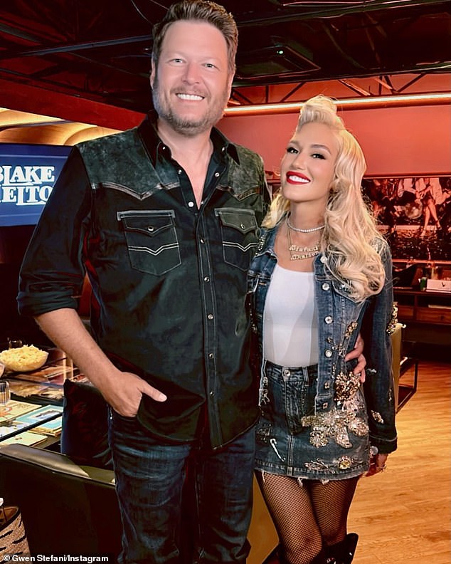 July 3 marked the three-time Grammy winner (R, pictured May 13) and Blake's fourth wedding anniversary