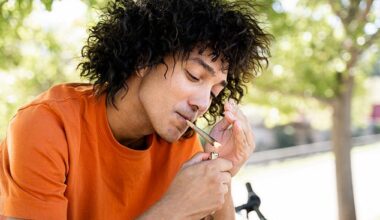 More young adults are becoming addicted to cannabis, experts suggest (stock image)
