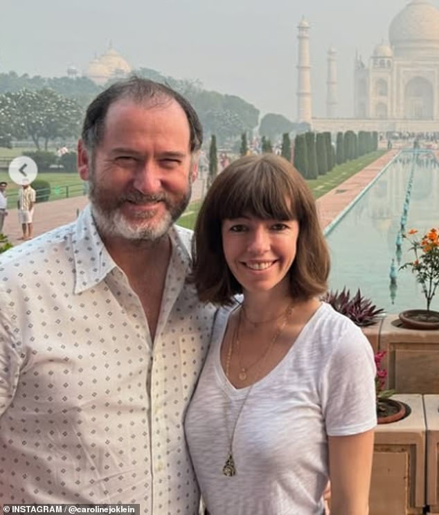 She thanked her 'wonderful husband Mike' for standing by her through her struggles