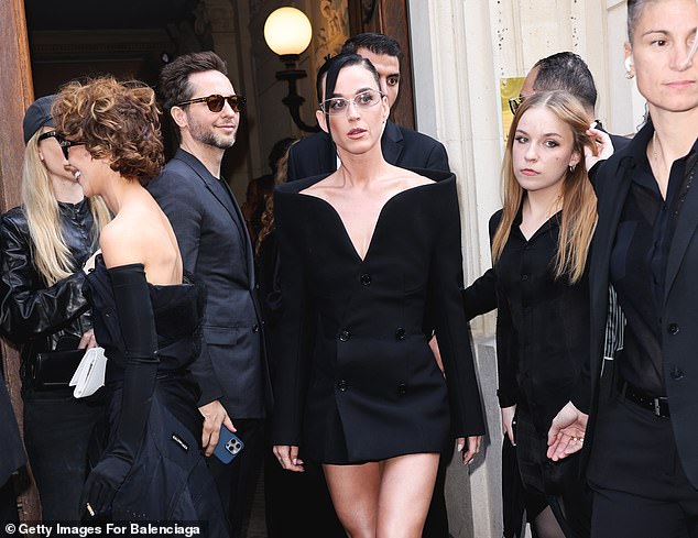 Katy Perry testified in court on Tuesday that she is seeking 'justice' during the trial over a $15million mansion (Katy Perry pictured attending Paris Fashion Week in July 2025)