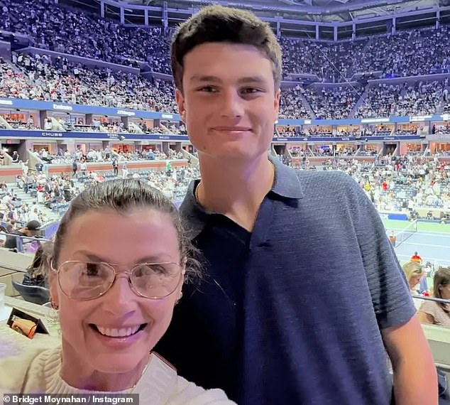 Tom Brady 's son Jack - who turned 18 last week - was the spitting image of his world-famous father as he posed with his mother Bridget Moynahan this week