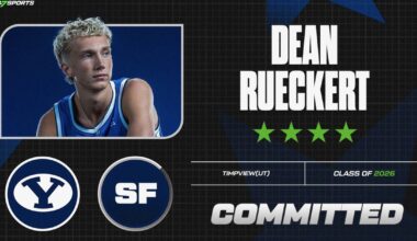 Four-star wing Dean Rueckert commits to BYU on CBS Sports College Basketball Channel