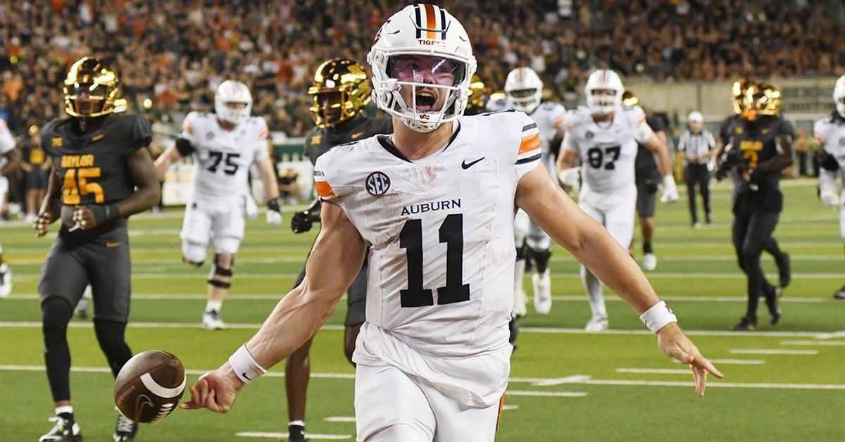 In Auburn debut, Jackson Arnold punishes Baylor on the ground