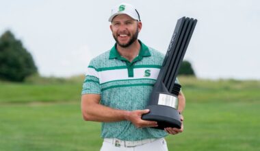 Dean Burmester wins LIV Chicago in three-way playoff