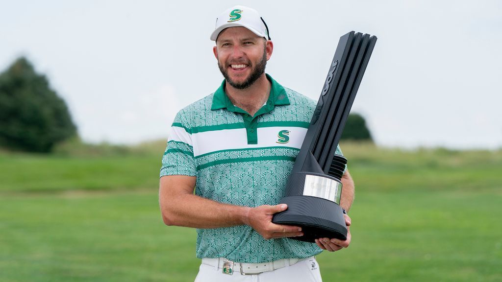 Dean Burmester wins LIV Chicago in three-way playoff