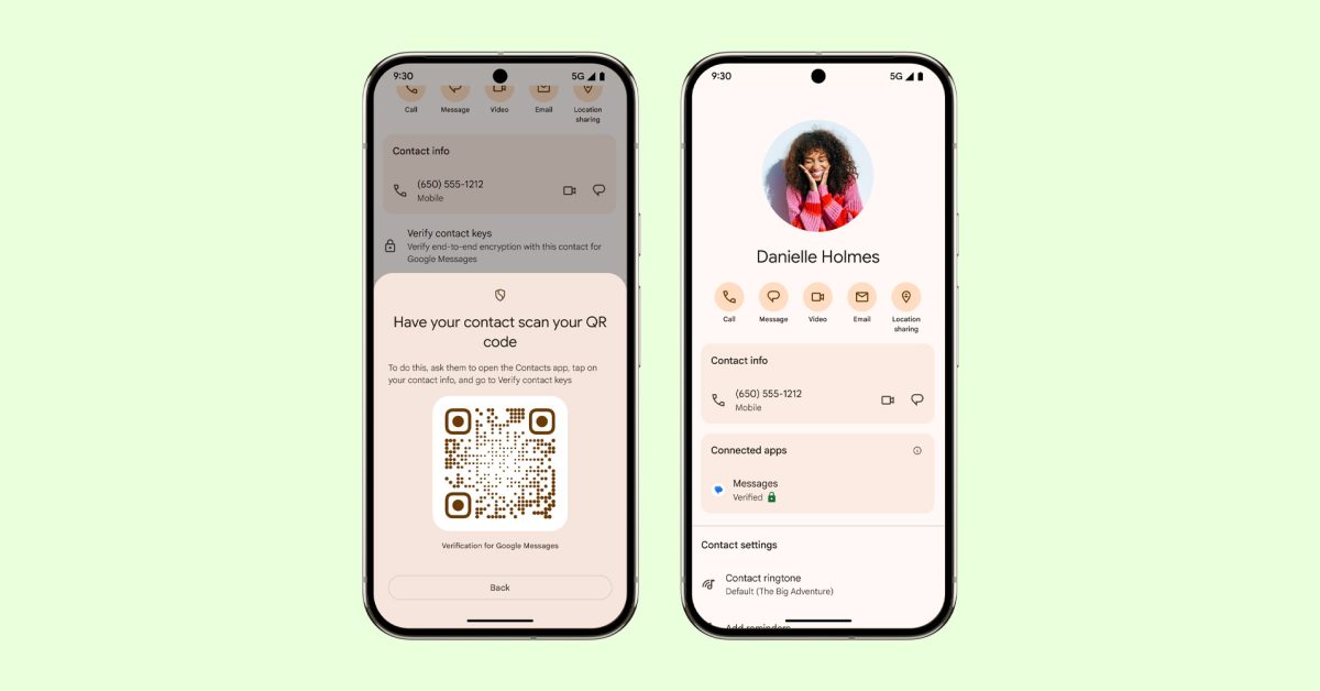 Google Messages beta rolling out QR code key verification 