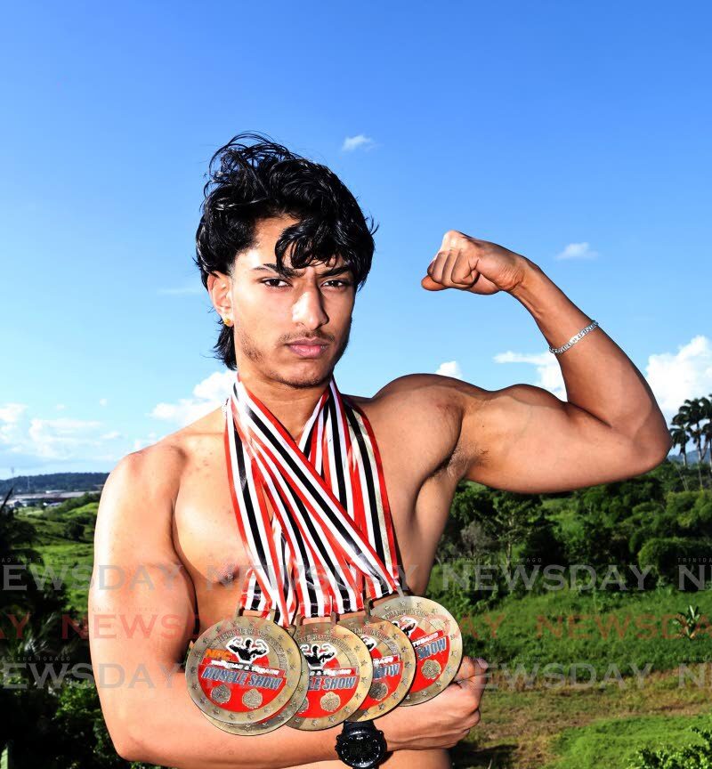 17-year-old Jayden Persad challenges himself, shines in bodybuilding